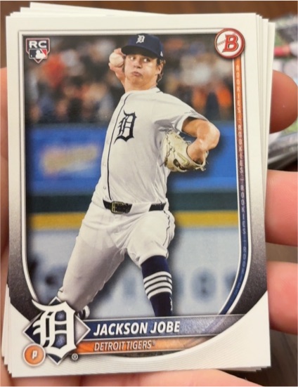 2025 Bowman #50 Jackson Jobe — front