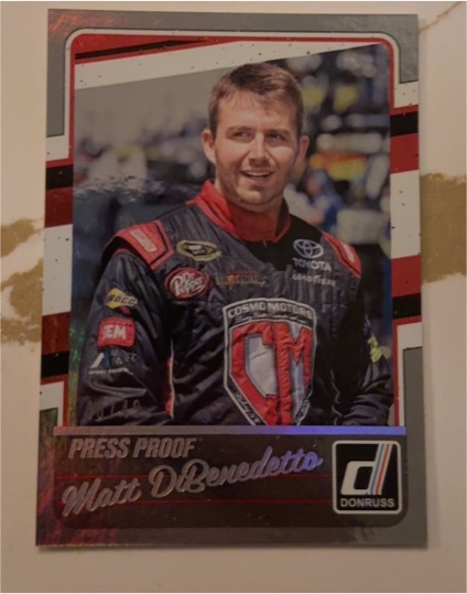 2017 Donruss #68 Matt DiBenedetto — front