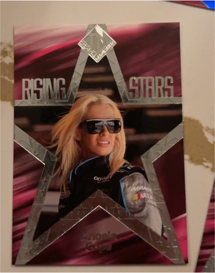 2012 Press Pass Total Memorabilia Rising Stars #RS-8 Angela Cope — front