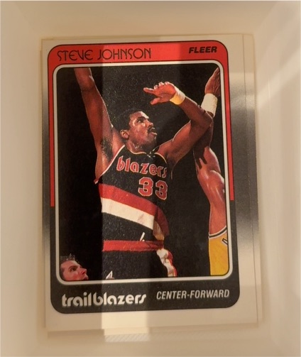 1988-89 Fleer #94 Steve Johnson — front