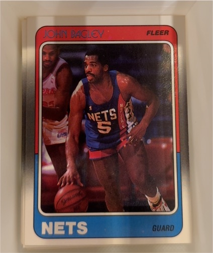 1988-89 Fleer #77 John Bagley — front