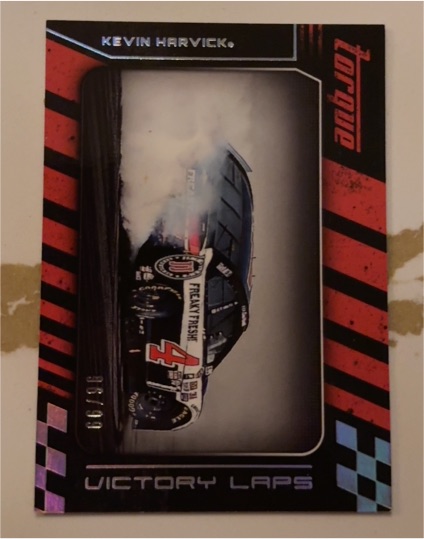 2016 Panini Torque #VL6 Kevin Harvick Victory Laps — front