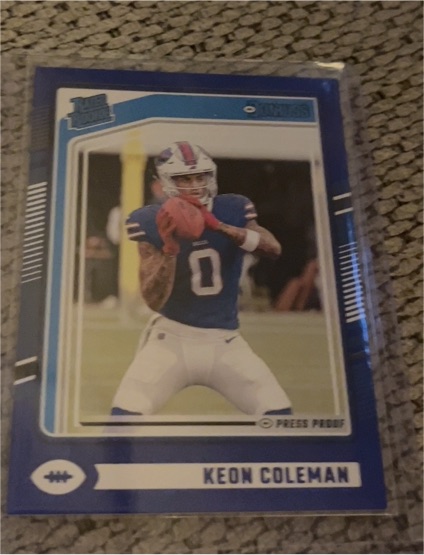 2024 Panini Donruss #358 Keon Coleman — front