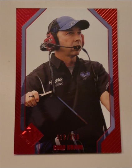 2020 Donruss Racing #219 Chad Knaus — front
