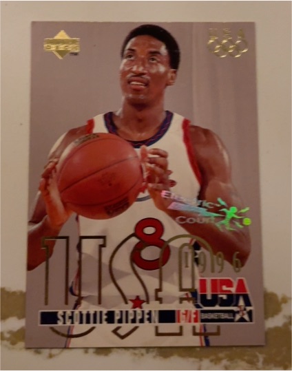 1995-96 Upper Deck #322 Scottie Pippen Team USA Basketball — front