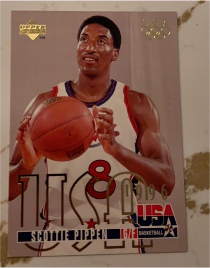 1995-96 Upper Deck #322 Scottie Pippen USA Basketball — front