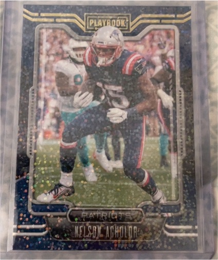 2021 Panini Playbook #78 Nelson Agholor — front