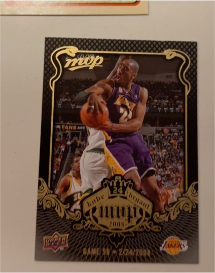 2008 Upper Deck MVP #KB-24 Kobe Bryant — front