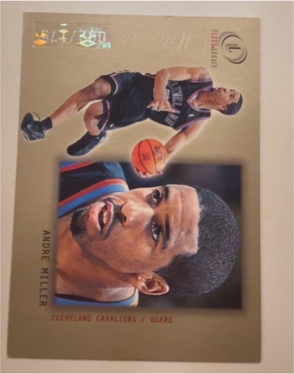 2000 Fleer Legacy Andre Miller — front