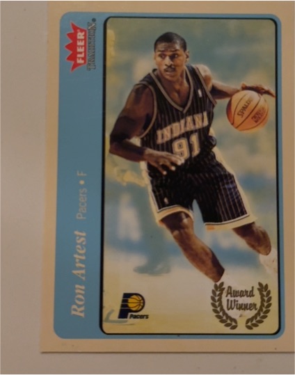 2004-05 Fleer Tradition #215 Ron Artest — front