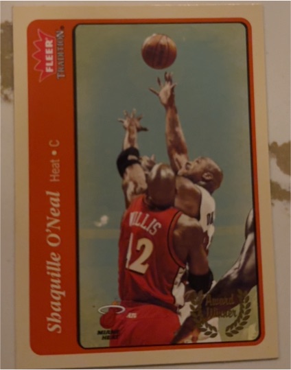 2004-05 Fleer Tradition #213 Shaquille O'Neal — front