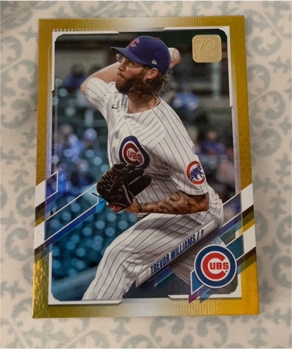 2021 Topps Update Series #US221 Trevor Williams — front