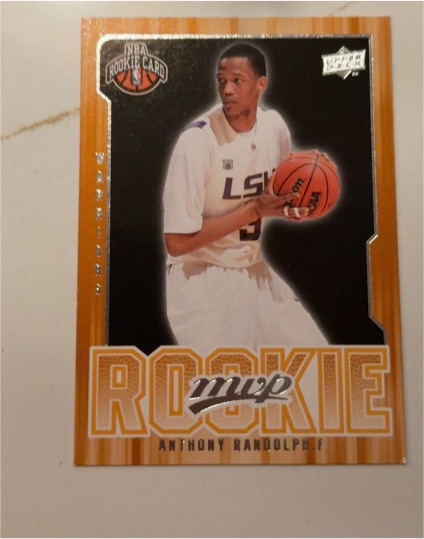 2008-09 Upper Deck MVP #214 Anthony Randolph — front