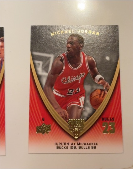 2008-09 Upper Deck Michael Jordan Legacy #6 Michael Jordan — front