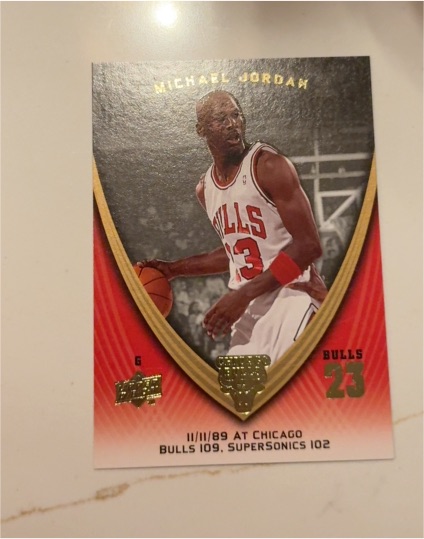 2008-09 Upper Deck Michael Jordan Legacy #121 Michael Jordan — front