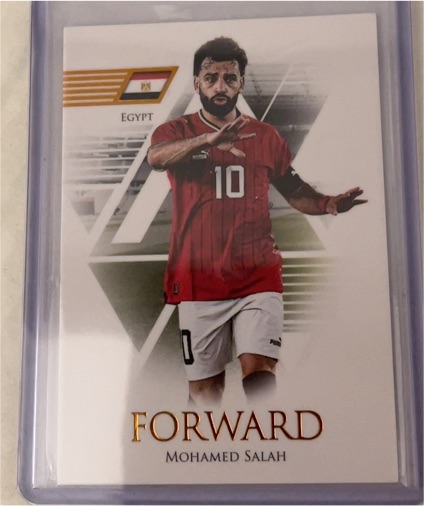 2024 Futera Unique #087 Mohamed Salah Forward Egypt — front