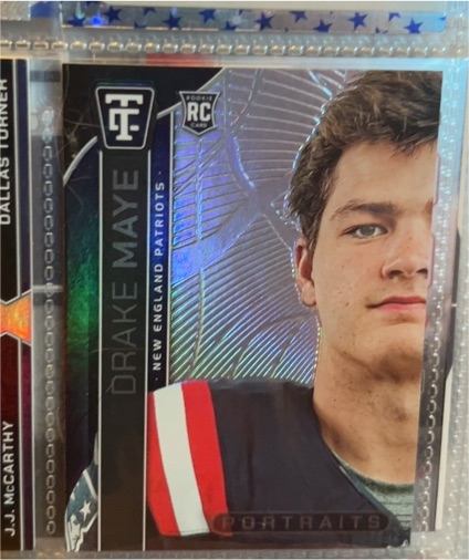 2024 Panini Totally Certified #3 Drake Maye — front