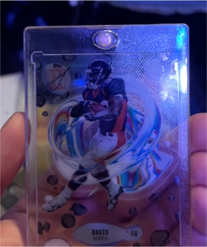 2024 Topps Signature Class #F-19 Terrell Davis Fluidity Acetate — front