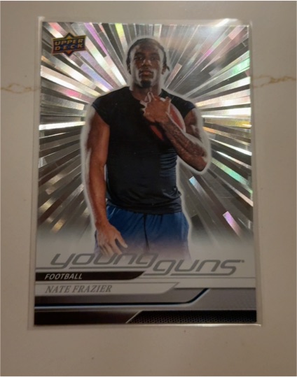 2025 Upper Deck Goodwin Champions Young Guns #YG-28 Nate Frazier — front