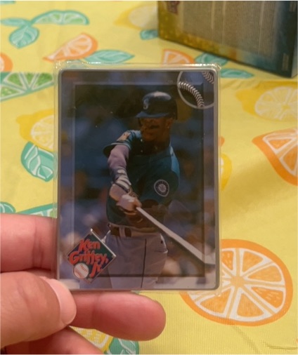 1996 Metallic Impressions #5 Ken Griffey Jr. — front