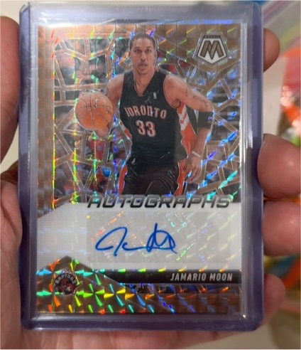 2024-25 Panini Mosaic #AM-JAM Jamario Moon Autographs — front