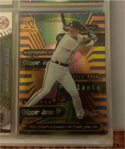 1997 Omega Chipper Jones — front