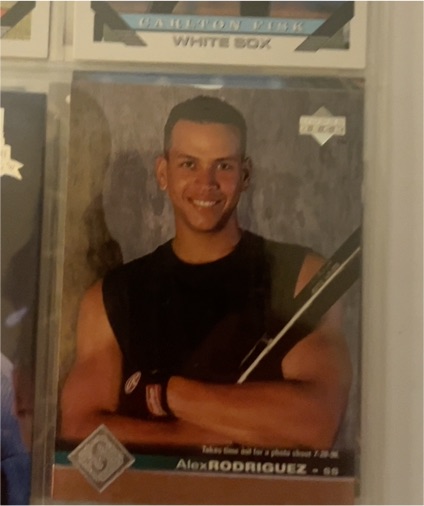 1997 Upper Deck #500 Alex Rodriguez — front