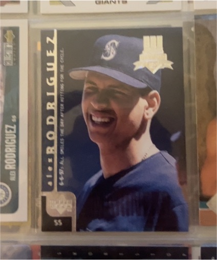 1998 Upper Deck #510 Alex Rodriguez — front