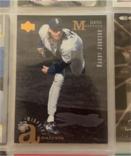 1995 Upper Deck #102 Randy Johnson — front