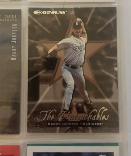 1998 Donruss The Untouchables #383 Randy Johnson — front
