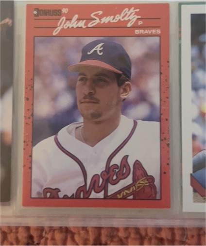 1990 Donruss #121 John Smoltz — front