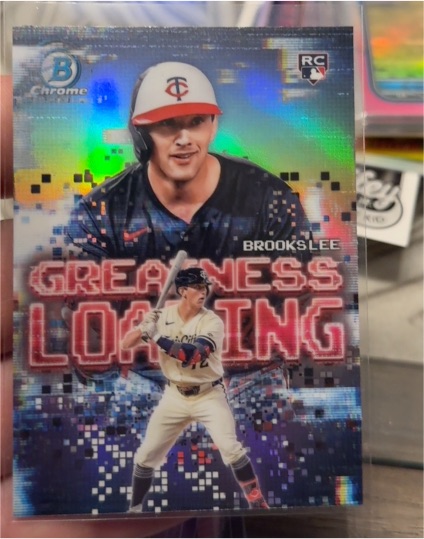 2025 Bowman Chrome #GL-14 Brooks Lee Greatness Loading — front