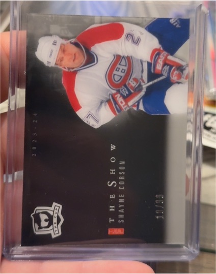 2023 Upper Deck The Cup #23-2 Shayne Corson The Show — front
