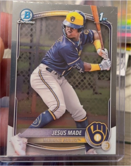 2025 Bowman #BP-66 Jesus Made — front