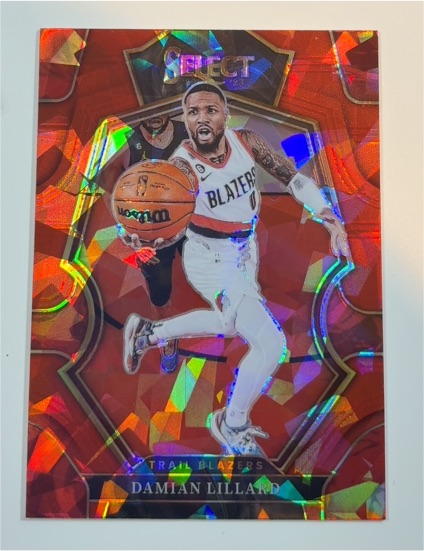 2022-23 Panini Select #107 Damian Lillard — front