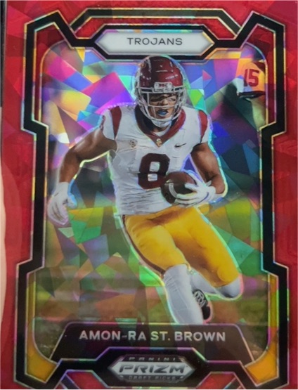 2024 Panini Prizm Draft Picks #41 Amon-Ra St. Brown — front