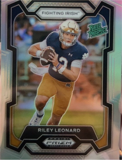 2024 Panini Prizm Draft Picks #106 Riley Leonard — front
