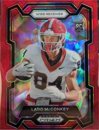 2024 Panini Prizm Draft Picks #180 Ladd McConkey — front