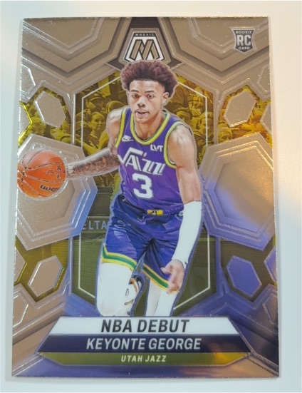2023-24 Panini Mosaic #251 Keyonte George — front