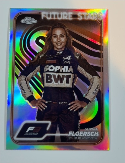 2024 Topps Chrome Formula 1 Future Stars #62 Sophia Floersch — front