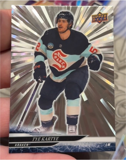 2024-25 Upper Deck Series 1 #155 Tye Kartye — front