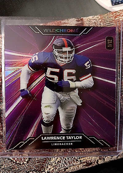 2023 Wild Card Wild Chrome #56 Lawrence Taylor — front