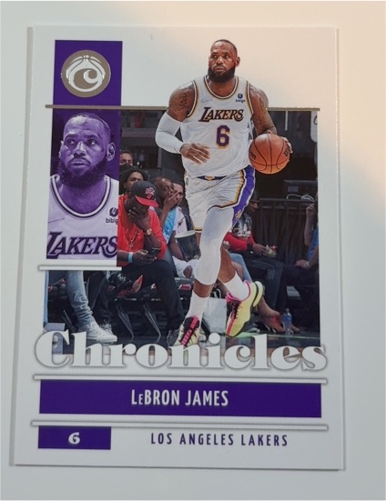 2021-22 Panini Chronicles #4 LeBron James — front