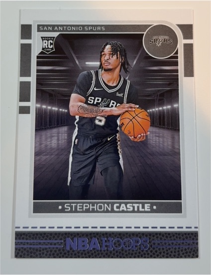 2024-25 Panini NBA Hoops #234 Stephon Castle — front