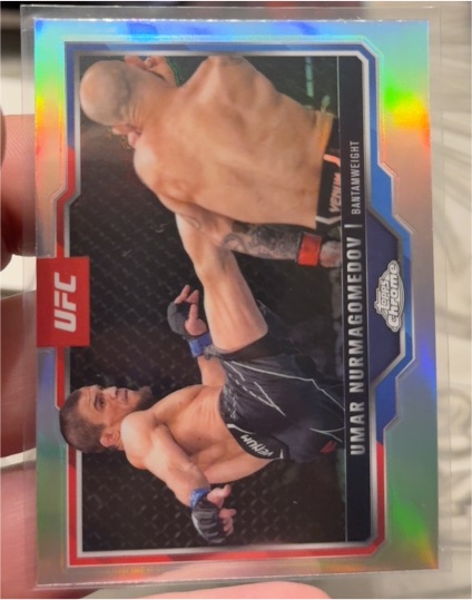 2025 Topps Chrome #107 Umar Nurmagomedov — front