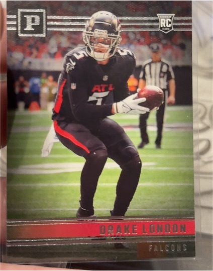2022 Panini Chronicles #PA-6 Drake London — front