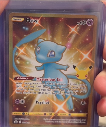 2021 Pokémon Celebrations #025 Mew — front