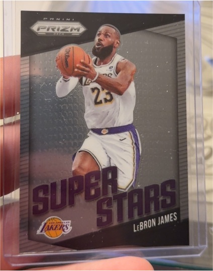 2024 Panini Prizm Super Stars LeBron James — front