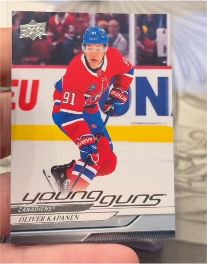 2024-25 Upper Deck Series 2 #461 Oliver Kapanen — front