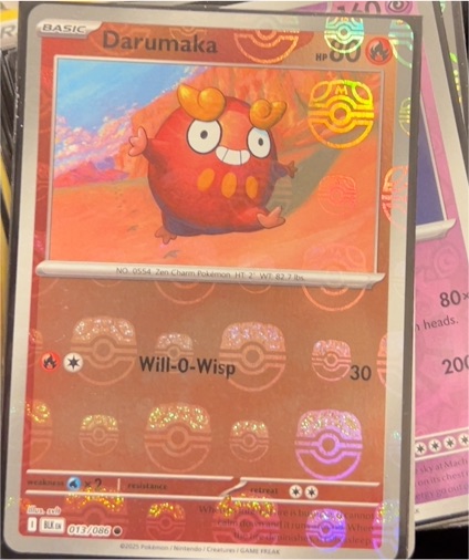2023 Pokémon SV11B #013 Darumaka — front
